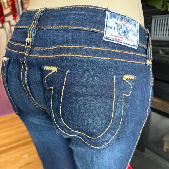 Women's True Religion Bobby Heritage Bootcut Denim Jeans, Size 30 - Picture 11 of 14